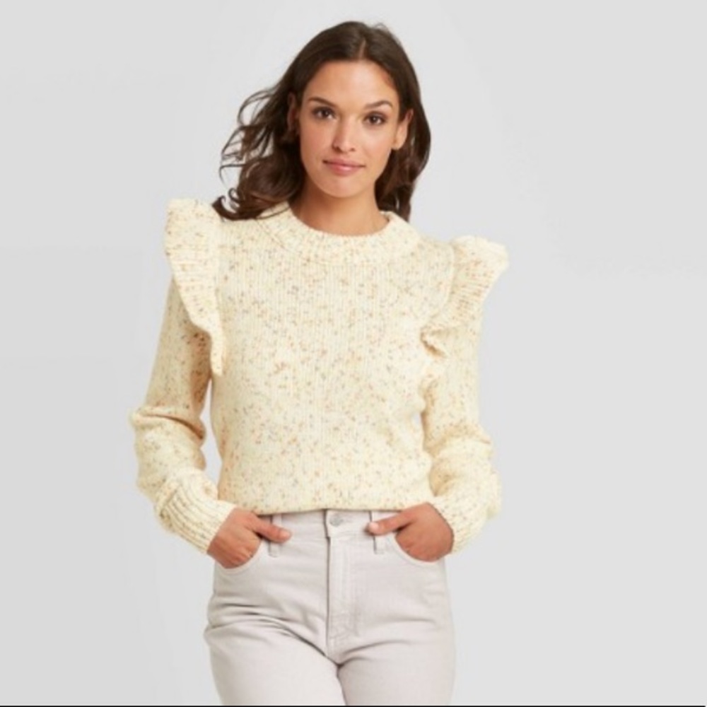 Universal Thread Ruffle Sweater - image 1